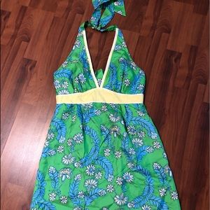 Silk Halter dress